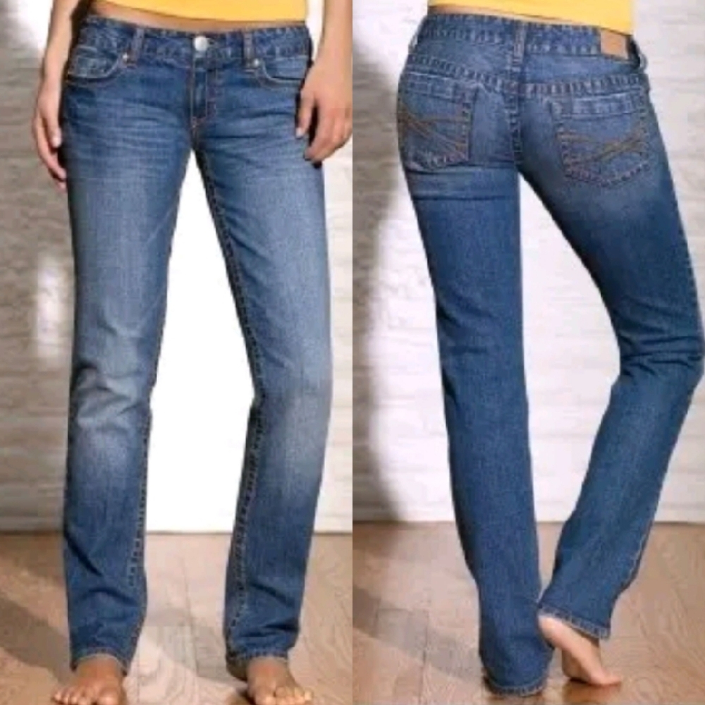 Aeropastle Bayla medium wash skinny jeans
